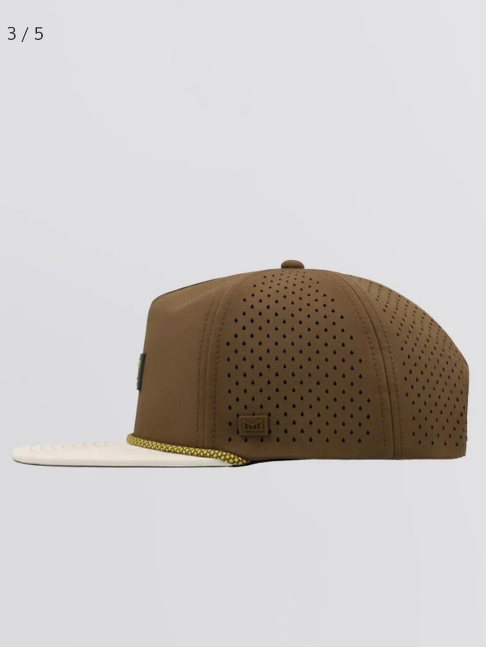 MELIN CORONADO HYDRO PERFORMANCE SNAP BACK HAT IN YELLOW JACKET - Picture 2 of 10
